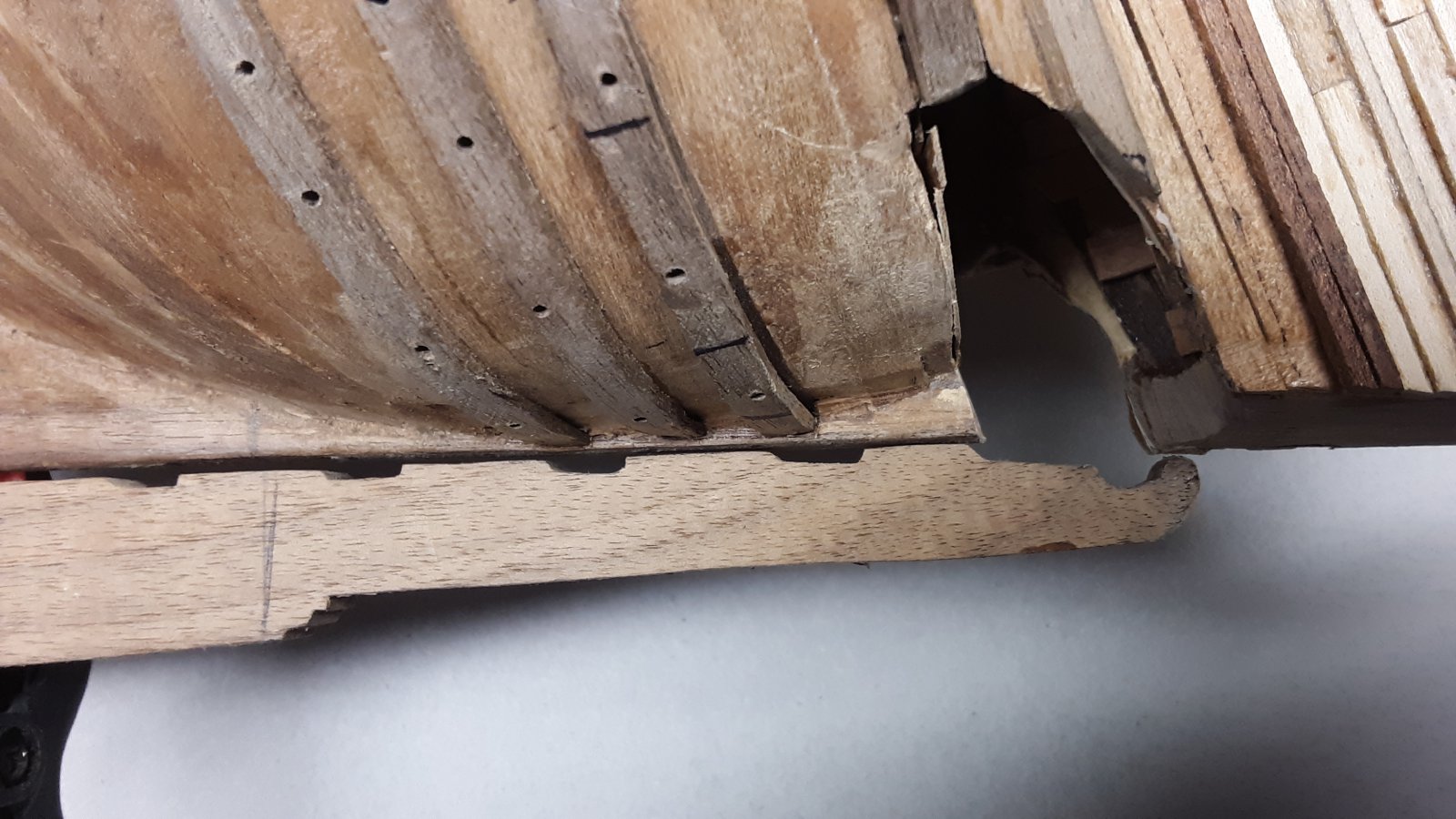 307 Fluit, Zeehaen rudder head.jpg
