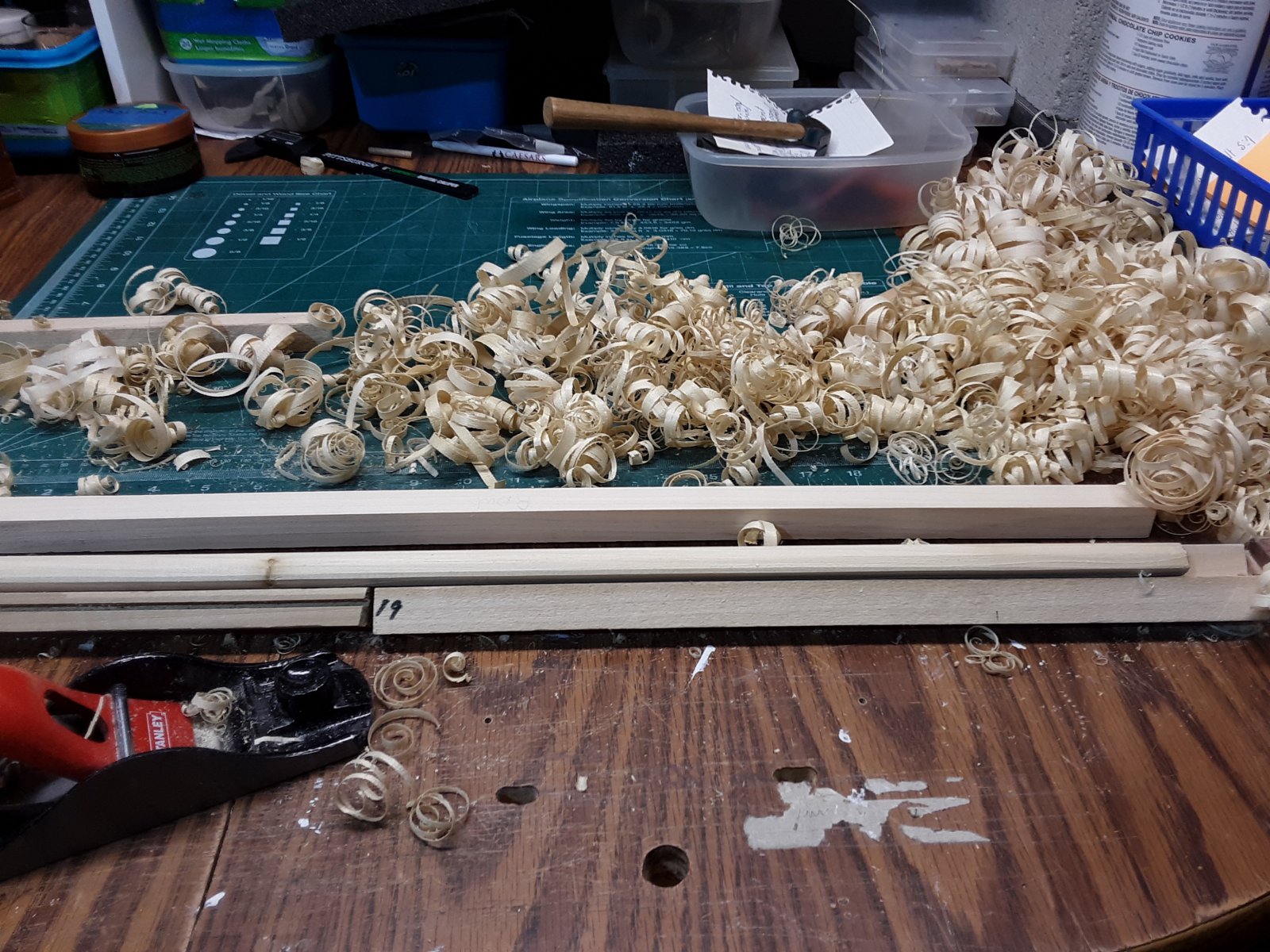 412 Fluit, Zeehaen Main mast prep 5.jpg
