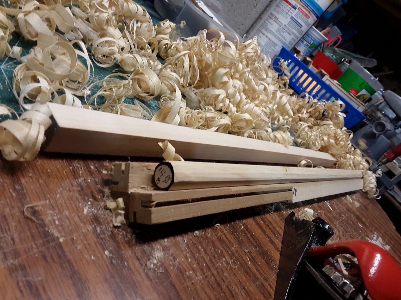 413 Fluit, Zeehaen Main mast prep 6.jpg