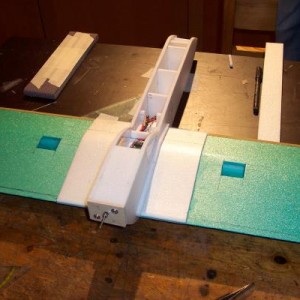 groene wing depron