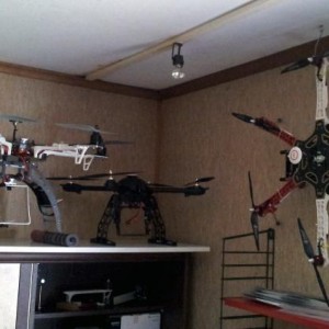 Hexacopter DJI F-650 Heavy Lift