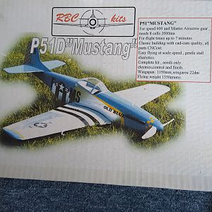 Mustang P51-D  RBC kits V1.