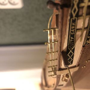Bouwen van de Cutty Sark houten modelbouwschip
