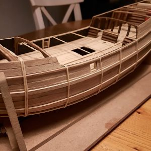 Foto's bouwverslag Duyfken
