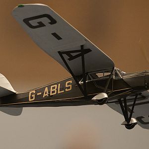 de Havilland DH-80A Puss Moth  | Vrije Vlucht | Rubber Power