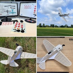 Polikarpov I-16 RATA | Rubber Power