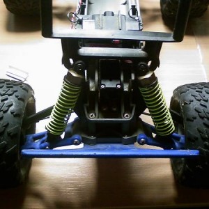oude chassis met rpm lower arms, rpm camberlinks en rpm front bumper