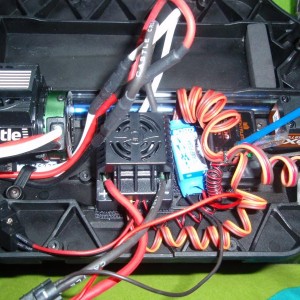 Chassis met elektronica