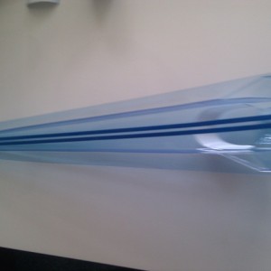 Top fuel dragster lexan body in voorbereiding