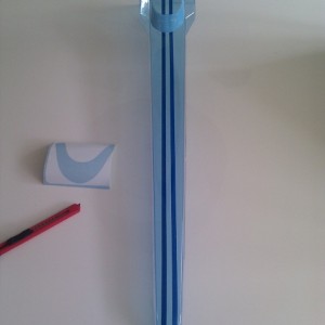 Top fuel dragster lexan body klaar voor spuitwerk