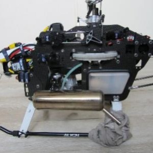 Trex 600 zijkant