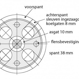 Schetsje voor dubbelspant Wilco F5B