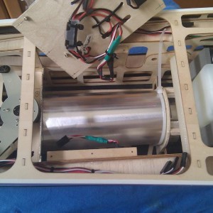 Extra alu heatshield + kabels
