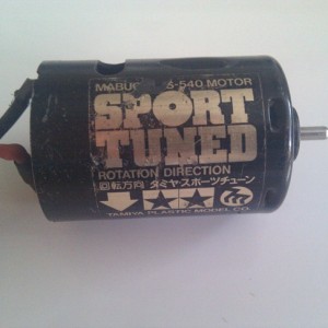 Tamiya Sports tuned brusched motor