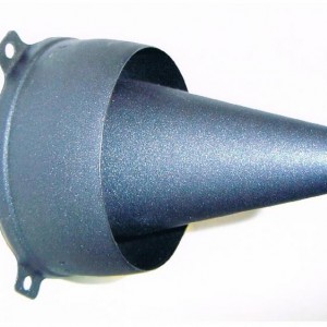 Uitlaat voor turbine KJ-66 klaar.