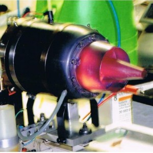 één van mijn gemaakte turbines,o.a.deze KAMP