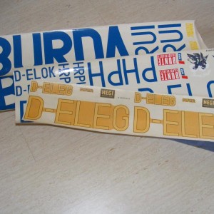 Burda stickers