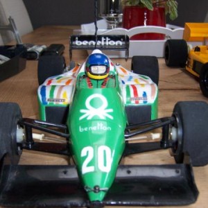 Tamiya Road Wizard uitvoering benetton BMW uitvoering Ik denk de enige in de wereld ik heb hem nog nooit zo gezien.