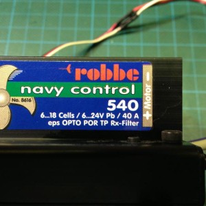 Robbe Navy Control 540 no.8616 scheeps regelaar