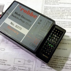 Robbe Multi Decoder Switch+Prop 12+2 No.8370