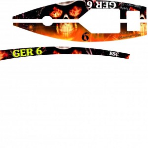 fire skull