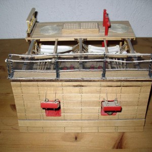 Panart Static Display Kits nr 740 ( Section Deck Between Gun Bays 1:23)