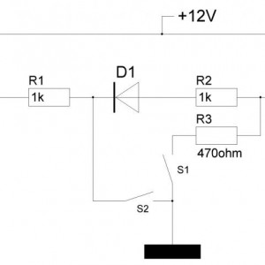 RemLicht met 1 Led