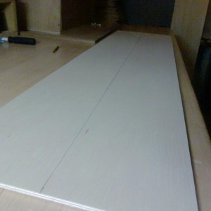 Picture 1.

5 mm tripex  van 1m05 by 26 cm .
de andere halft op de achter grond