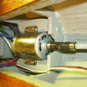 Graupner 500E 12V voortstuwingsmotor