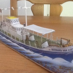 Reddingboot Bernard van Leer afgebouwd