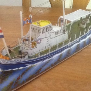 Reddingboot Bernard van Leer afgebouwd