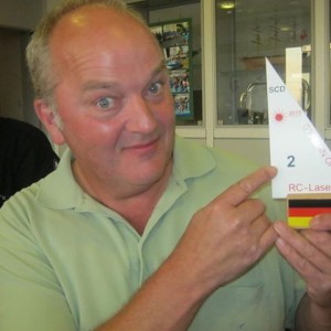2e prijs bij de open Duitse kampioenschappen 2013 RC Laser