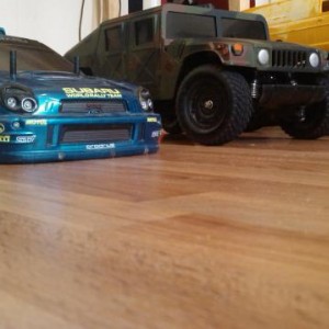 tt-01 & m1025 hummer & lunchbox