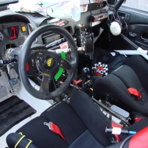 Toyota Corolla WRC interieur