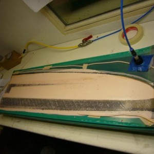 buitenschaal onder vacuum