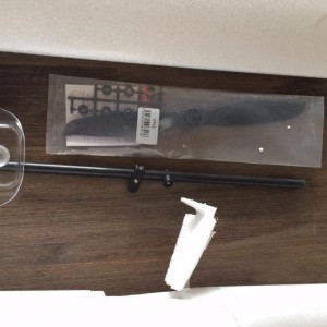 Prop + wing connecting rod