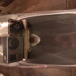 Fpv cam + Gopro mounted