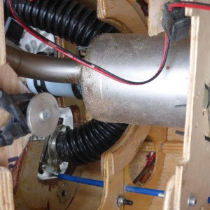 Motor ruimte Pitts TC Met krumsheid demper