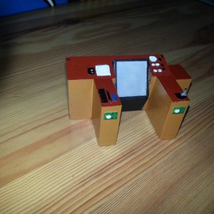 Lessenaar geverfd