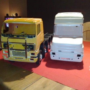 volvo samen met de nieuwe scania T