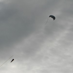 Hewitt Flexkite op 80 meter.