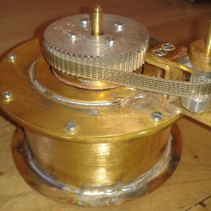 thruster geheel samen geboouwd