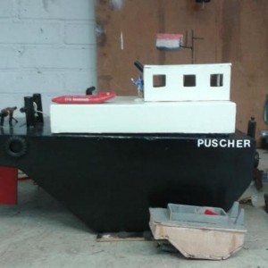 de mini met een springer tug van 45 cm
