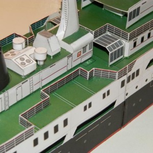 Aangepaste akkomodatie rond de hoofdmast