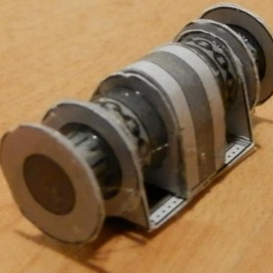 Ankerlier ms Lofoten. Idee van de afmetingen: 30 mm breed