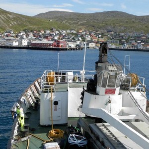 ms Lofoten voorschip