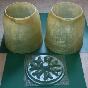 A 26.132 GRP formed Enginecowls & Vacuum formed Radialengine Dummies