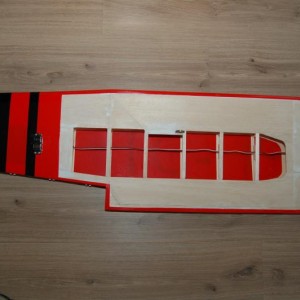 Big Lift vleugel nieuw met balsa beplankt