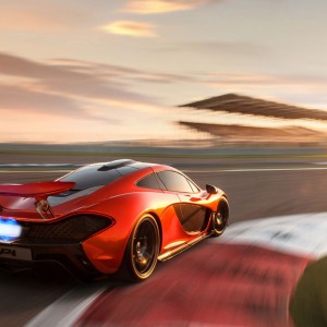 Mclaren P1 Vulcano Orange