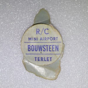 Stickertje Terlet 1965